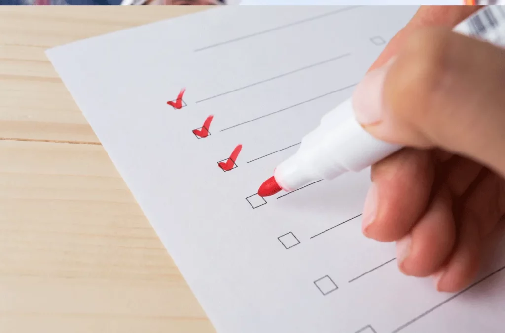 checklist controle verification respect obligations conformite