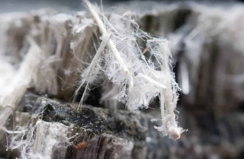 fibres amiante chantier nettoyage